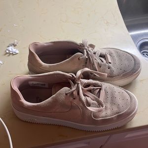 pink air force ones